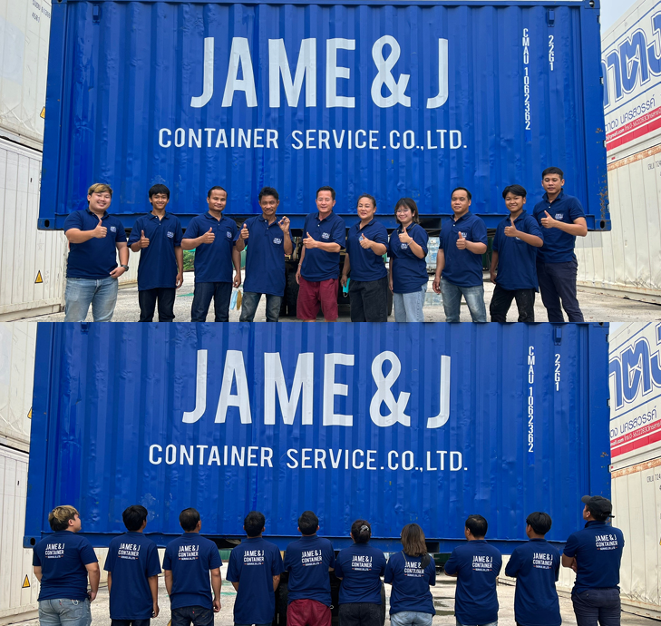 ทีมงาน James and J Container Service